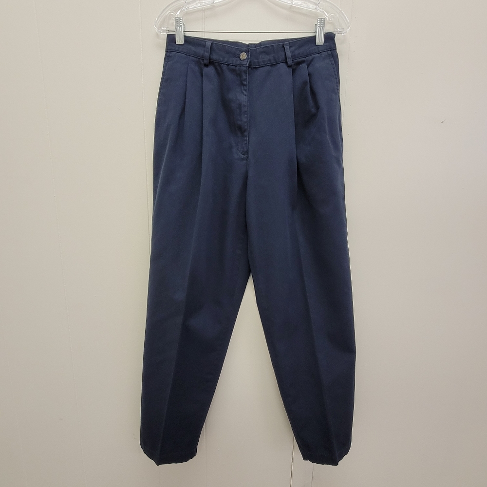 L.L. Bean Original Fit Pleated Front Pants 0KP32